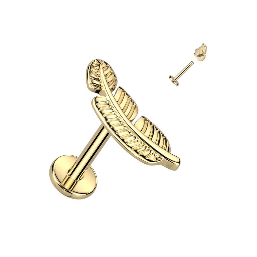 Tytan labret pióro gwint wewnętrzny - Image 3