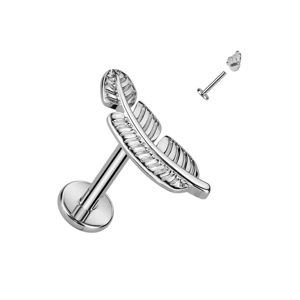 Tytan labret pióro gwint wewnętrzny - Image 4