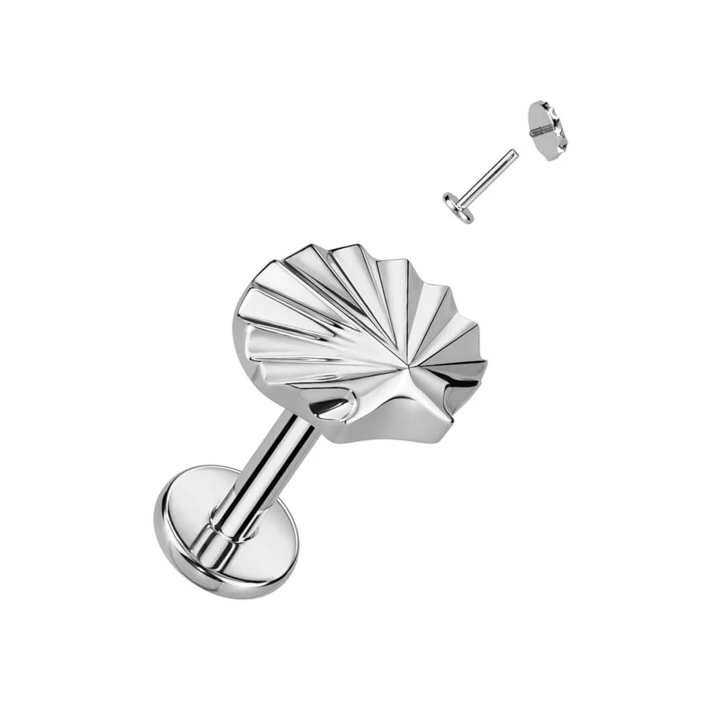 Tytan labret muszla gwint wewnętrzny - Image 3