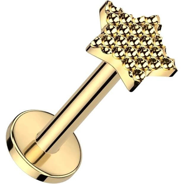 Tytan labret gwiazdka gwint wewnętrzny - Image 3