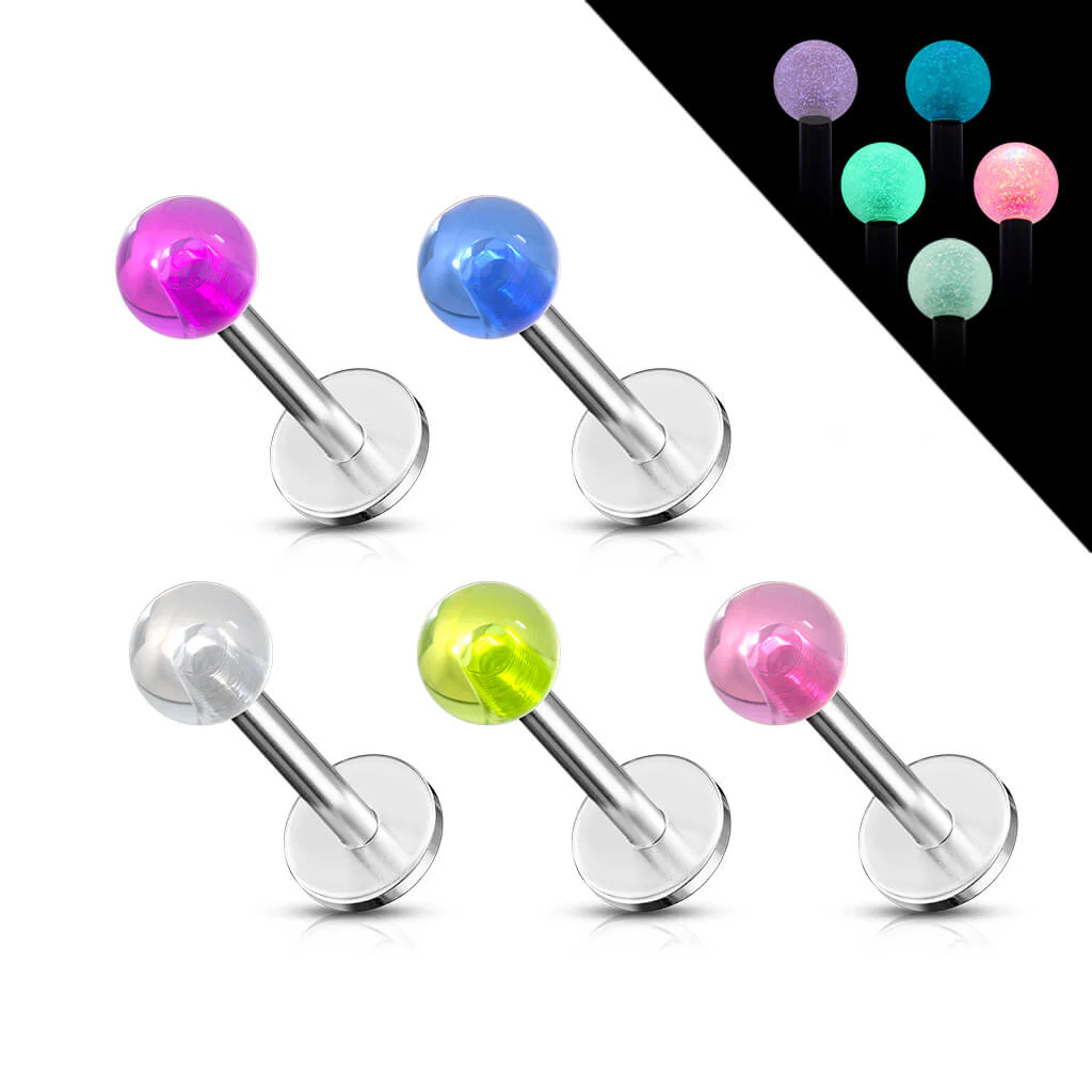 Labret Świecąca w ciemności, 5  sztuk - Image 2